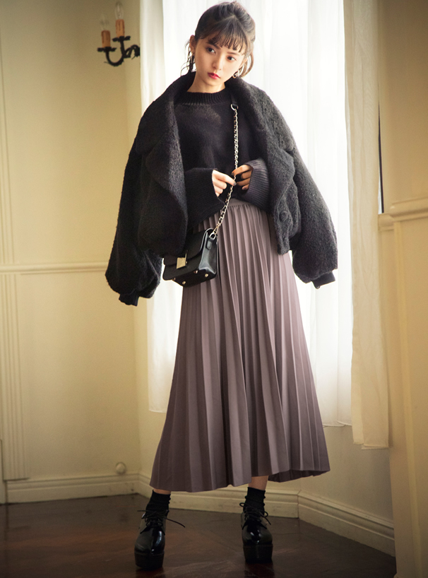 プリーツスカート Ab061 レディースファッション通販のグレイル Grl 公式