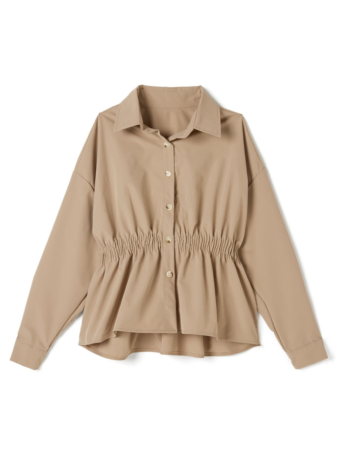 ウエストシャーリングシャツ