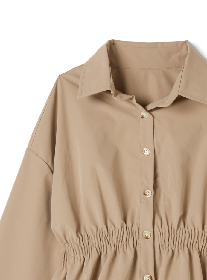 ウエストシャーリングシャツ