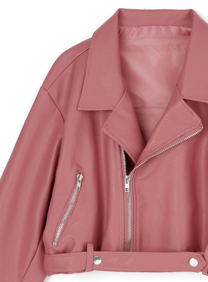 ショート丈ライダースジャケット Ac1692 レディースファッション通販のグレイル Grl 公式