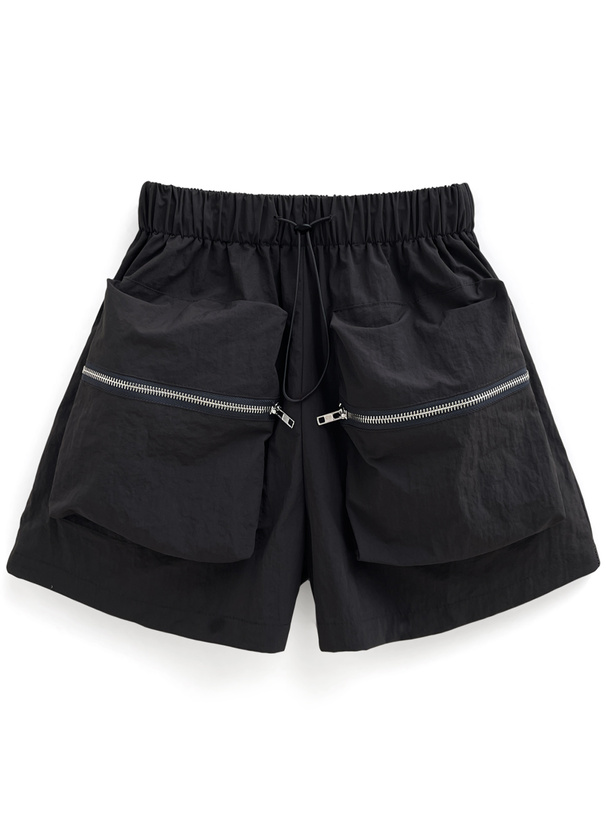 ポケットファスナーショートパンツ