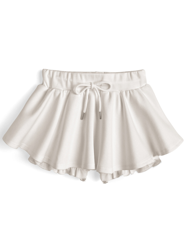 インパン付きフリルミニスカート