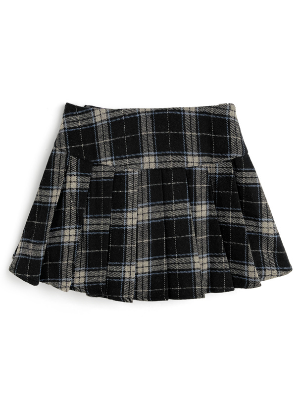 Vivienne Westwood プリーツミニスカート 紺チェック Vivienne Westwood - 美品 ヴィヴィアンウエストウッドマン