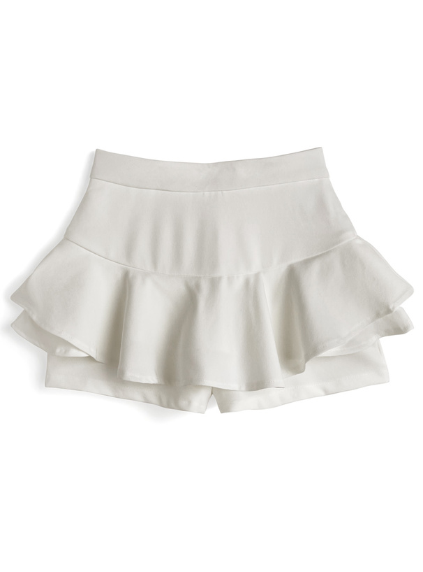 ラウンディングフリルキュロット[ac2592] | レディース