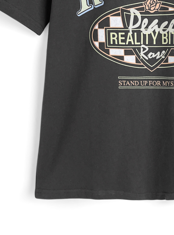ヴィンテージロゴドプリントTシャツ