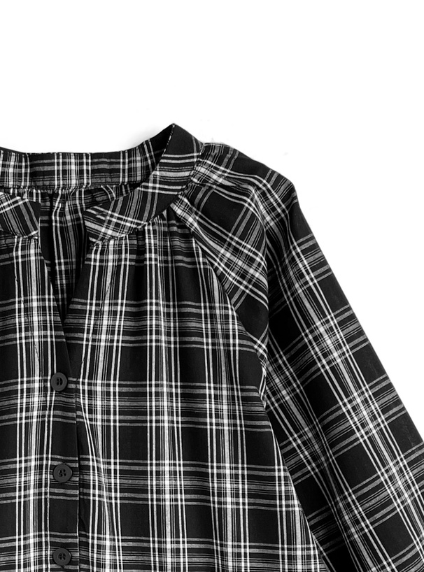 チェック柄フリル長袖ミニワンピース チェック柄フリル長袖ミニワンピース｜Yahoo!フリマ（旧PayPayフリマ）