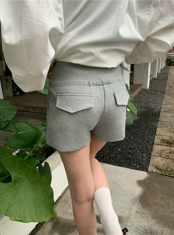 ウエストリブショートパンツ[ac2619] | レディースファッション通販の