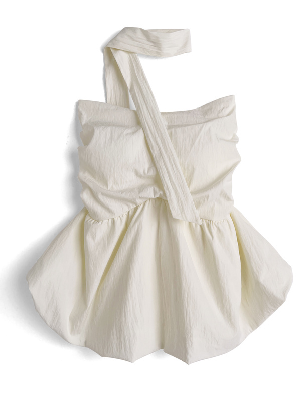 3Wayリボンバルーンペプラムベアトップ