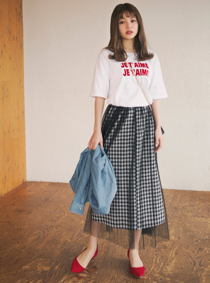 JE T’AIMEロゴTシャツ
