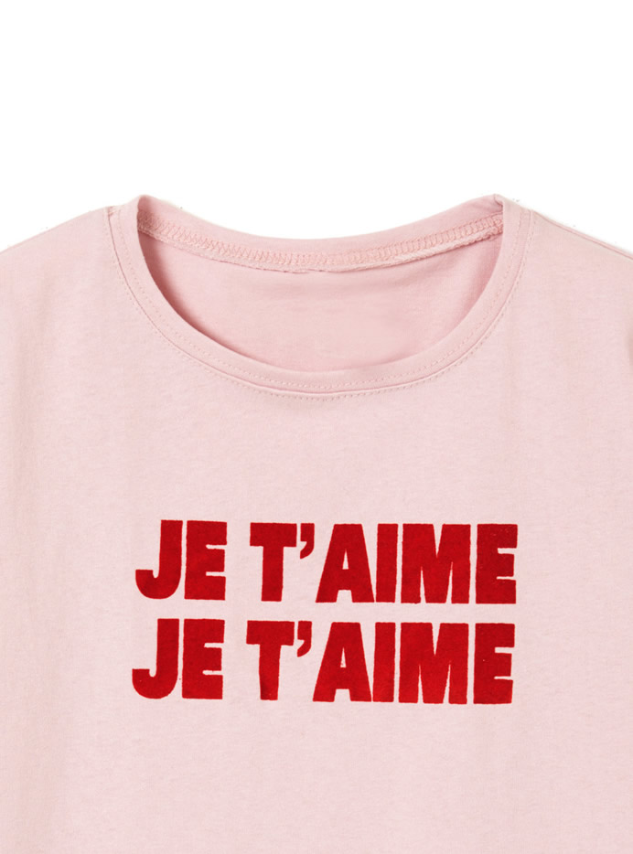 JE T’AIMEロゴTシャツ