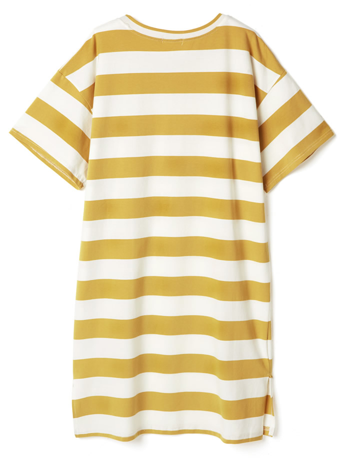 ボーダーTシャツビッグワンピース