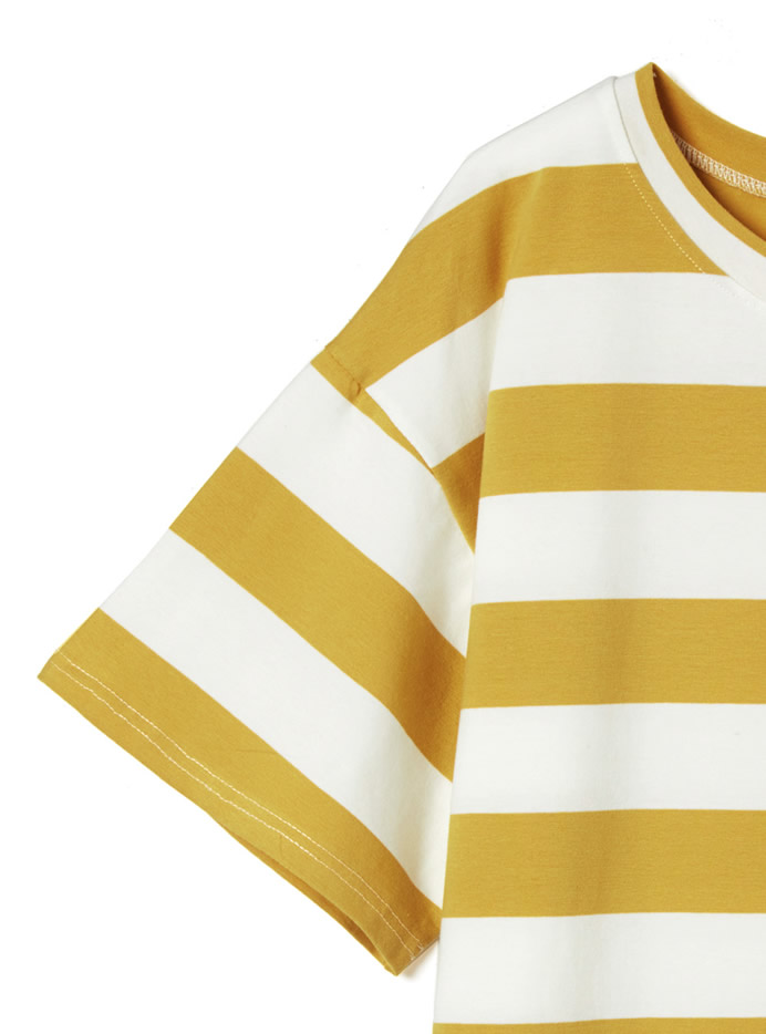 ボーダーTシャツビッグワンピース