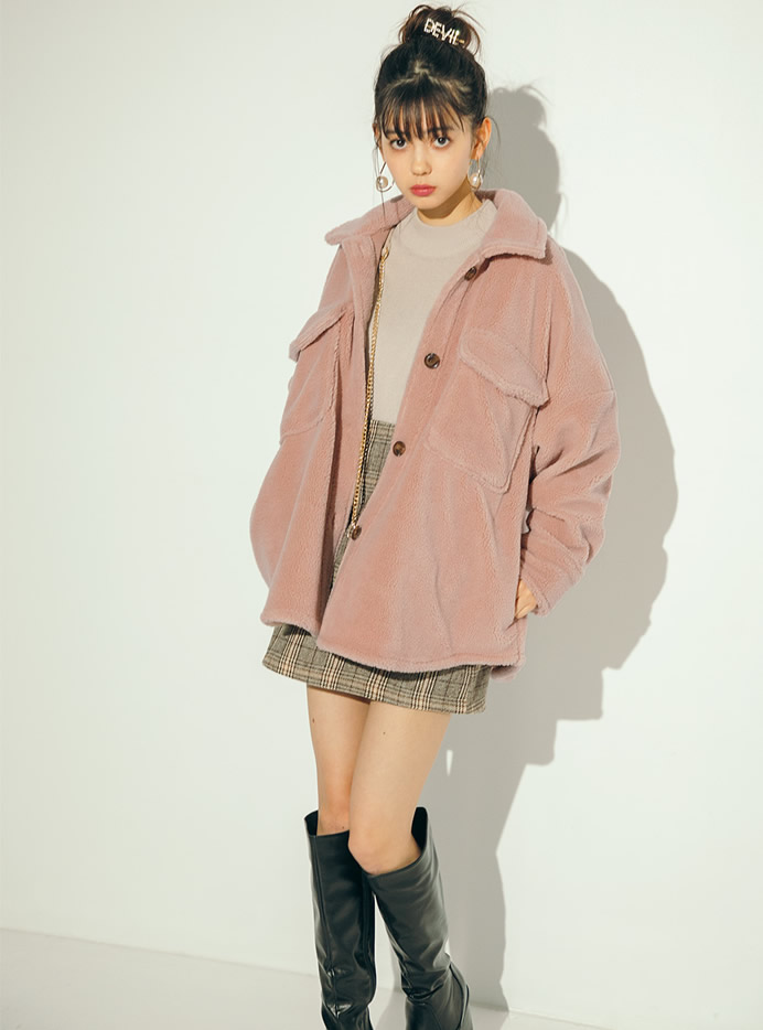 パールフープピアス