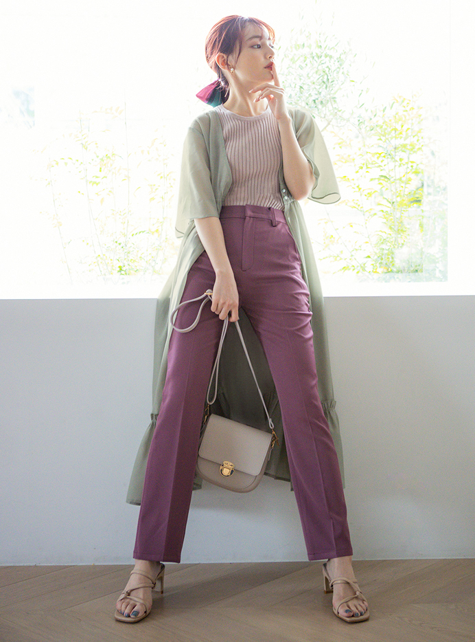 今田美桜 パールXチェーンピアス
