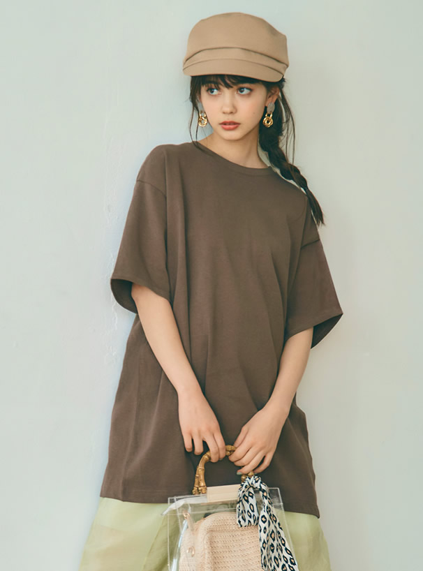 マーブルXツイストリングピアス