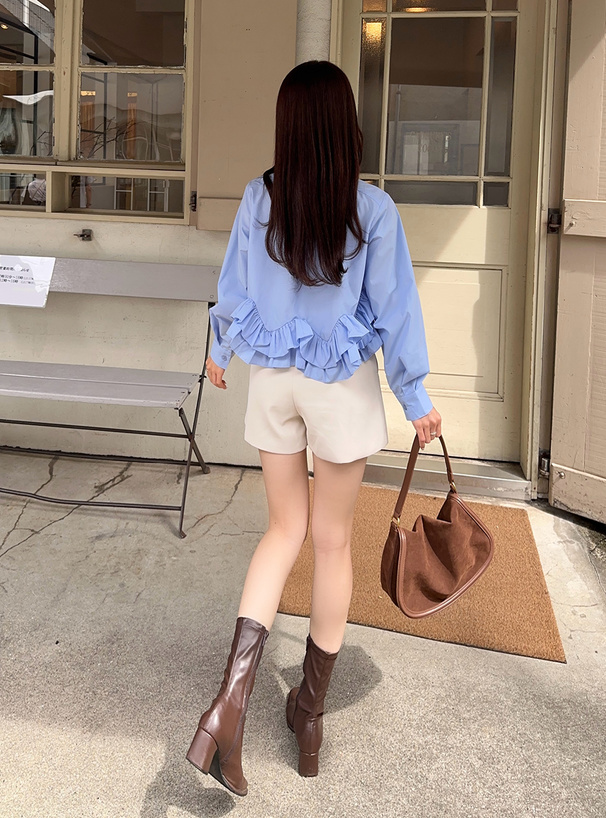 フリルブラウス[ai206] | レディースファッション通販のグレイル(GRL