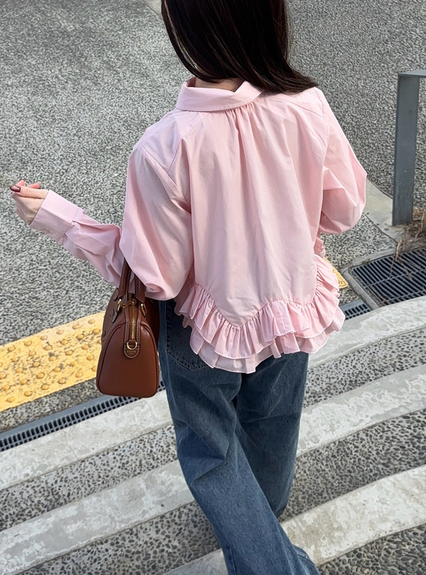 フリルブラウス[ai206] | レディースファッション通販のグレイル(GRL