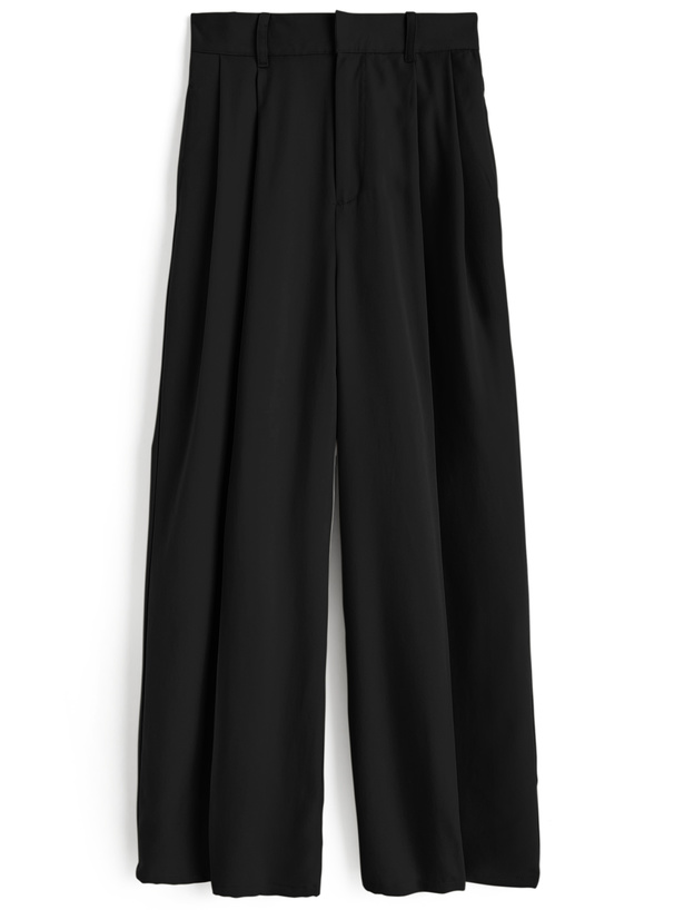 ツイルタックワイドパンツ