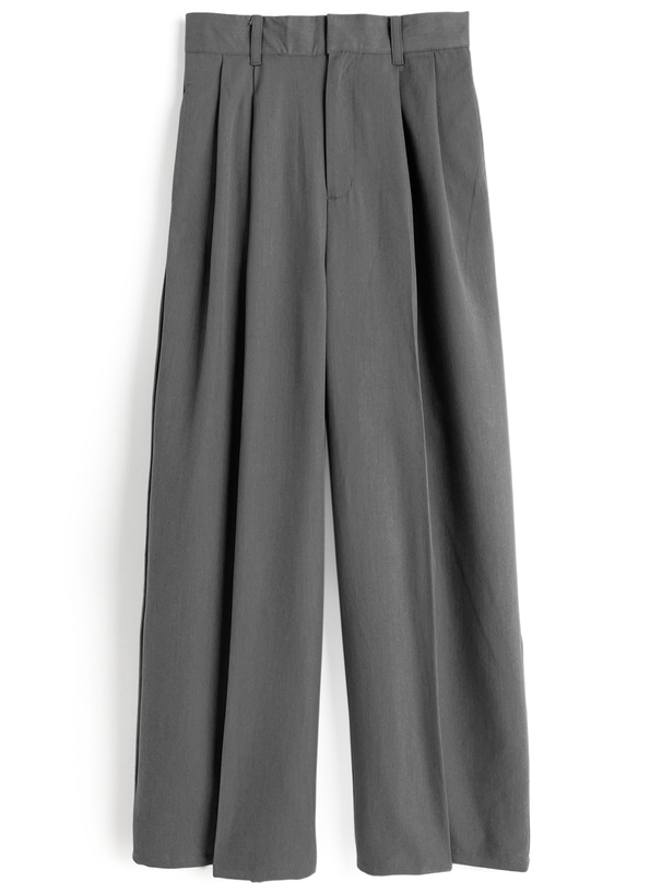 ツイルタックワイドパンツ