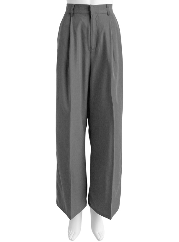 ツイルタックワイドパンツ