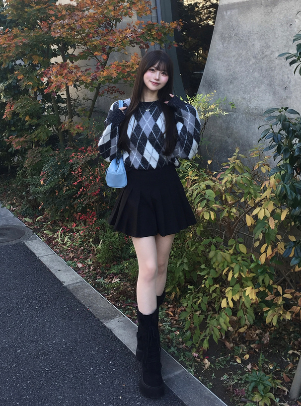 インパン付きボックスミニプリーツミニスカート[ai221] | レディース