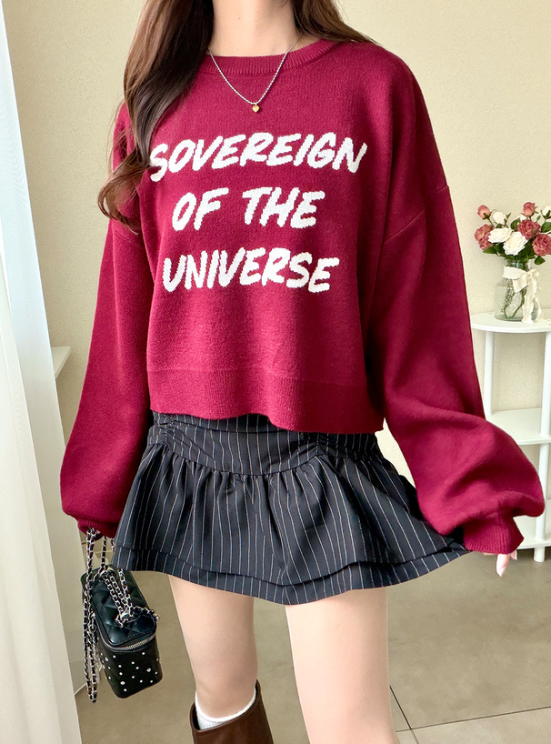 インパン裏地付きストライプギャザーリボンミニスカート