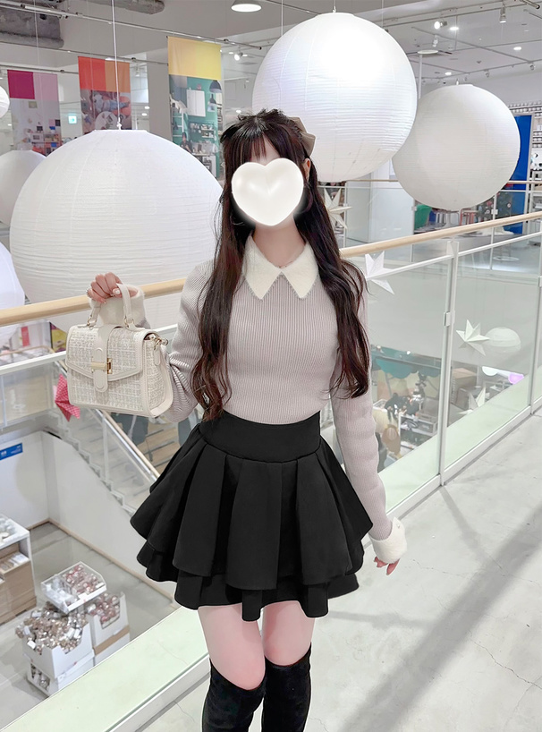 クールガール GRL グレイル | GRL購入品紹介💓 スカラップバルーンブラウス［ac2421