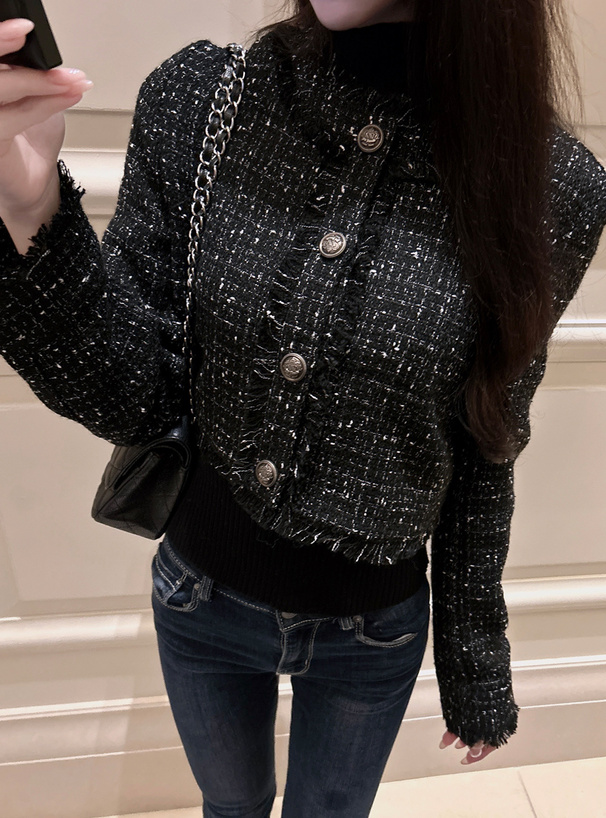 ツイードジャケット×プリーツミニスカートセットアップ[ai224