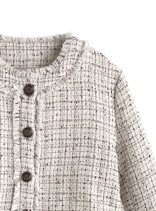 ツイードジャケット×プリーツミニスカートセットアップ[ai224