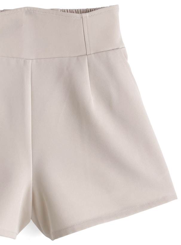 ハイウエストタックショートパンツ[ai239] | レディースファッション