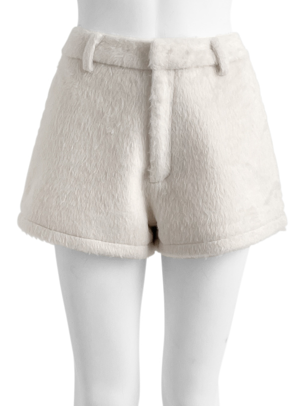 シャギーショートパンツ