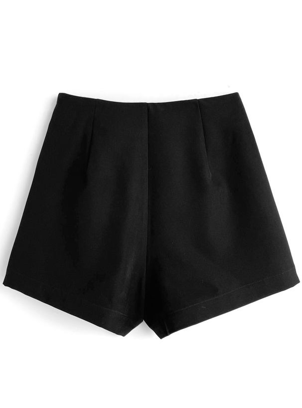 ラップ風台形キュロット