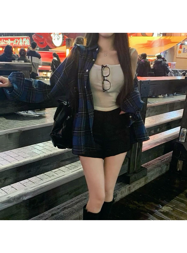 センターシームショートパンツ