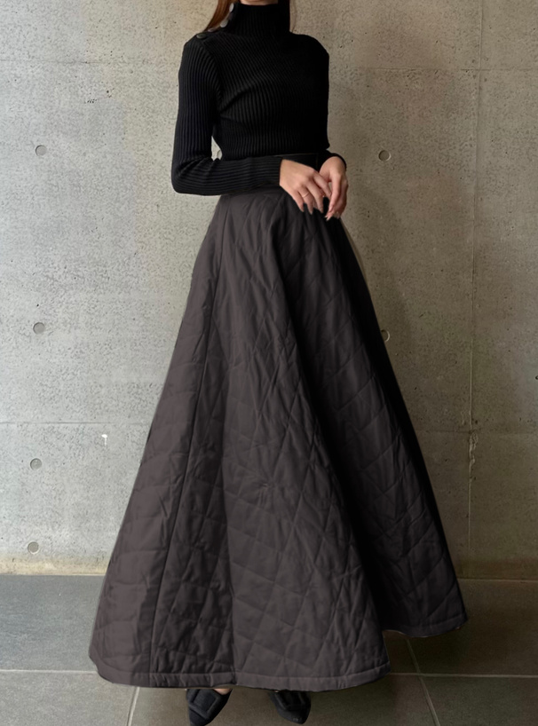 キルティングフレアスカート[ai60] | レディースファッション通販の