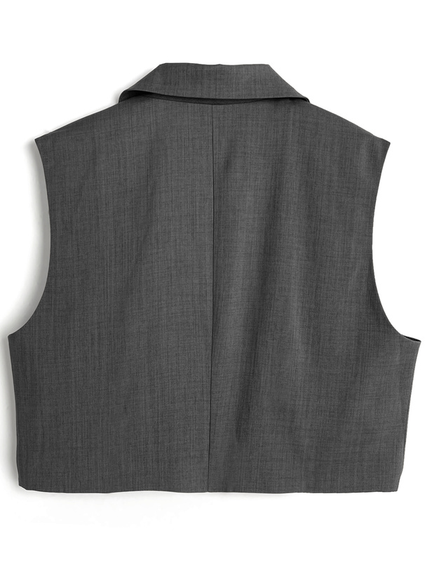 ショート丈ジレ