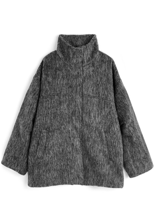 お値下げ中　argue シャギーコート　希少 お値下中 argue シャギーコート 希少