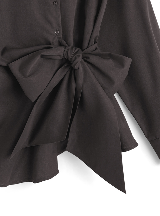 アシンメトリーリボンチュニック