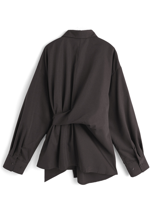 アシンメトリーリボンチュニック