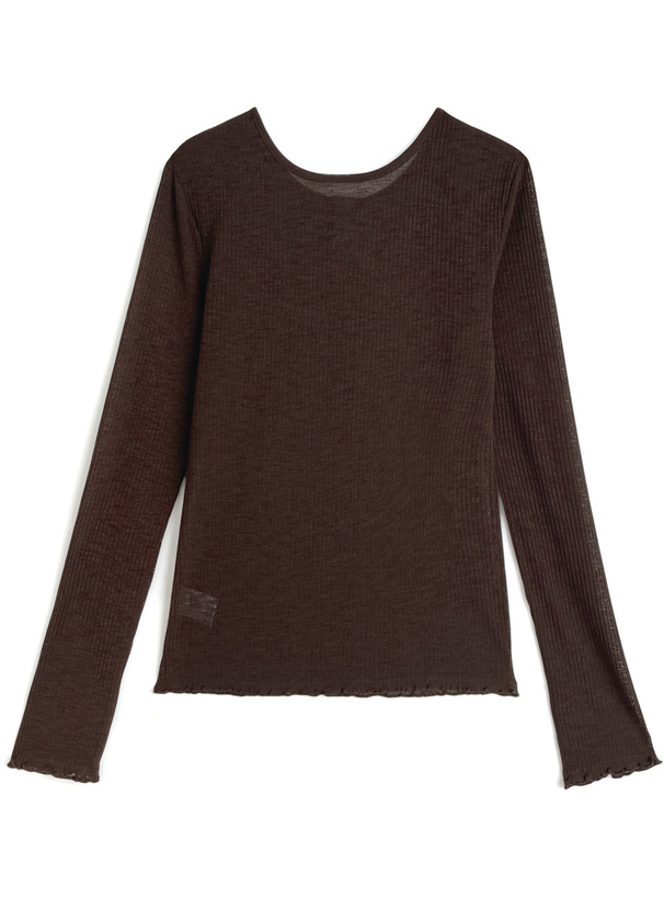 前後2Wayシアーメロウカーディガン