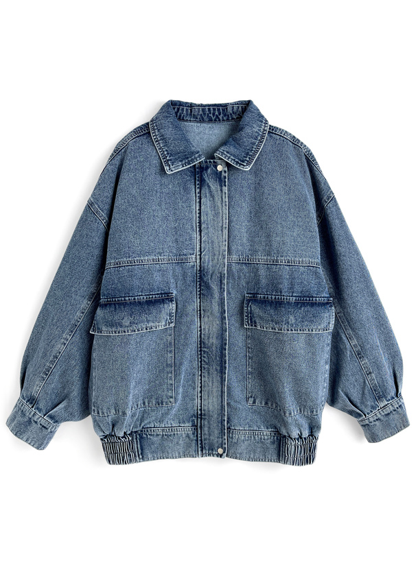 オーバーサイズデニムジャケット[al323]