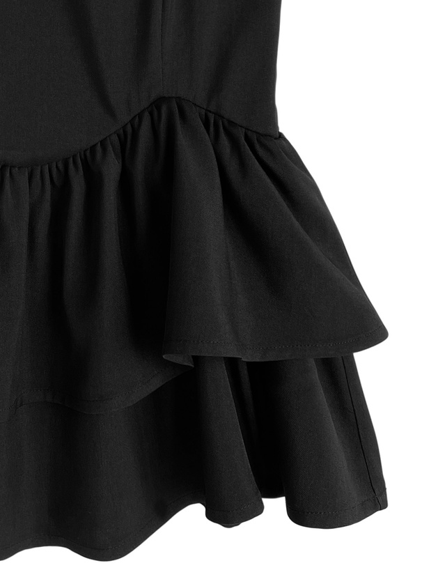 ティアードフリルキャミソールトップス