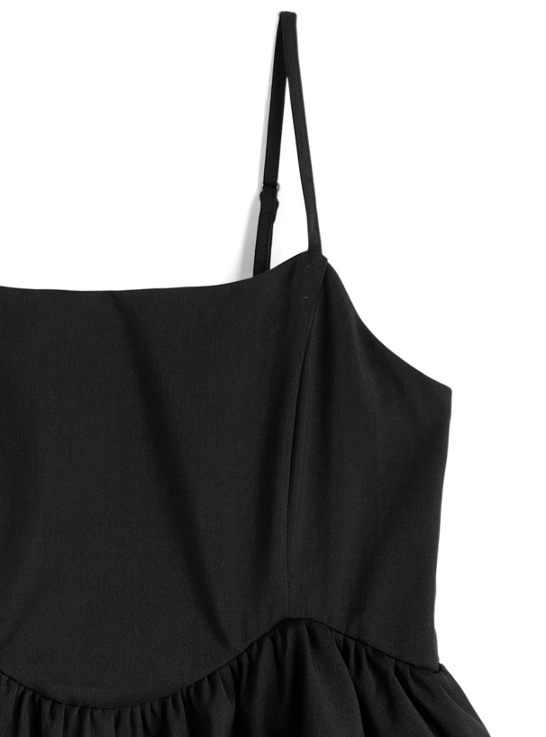 ティアードフリルキャミソールトップス