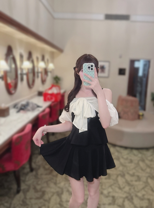 フリルミニスカートパンツ