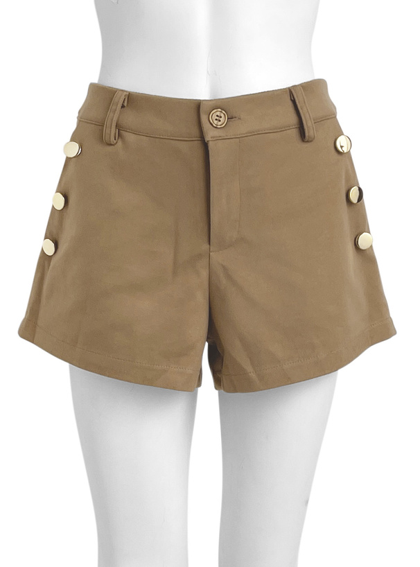 ゴールドボタンショートパンツ