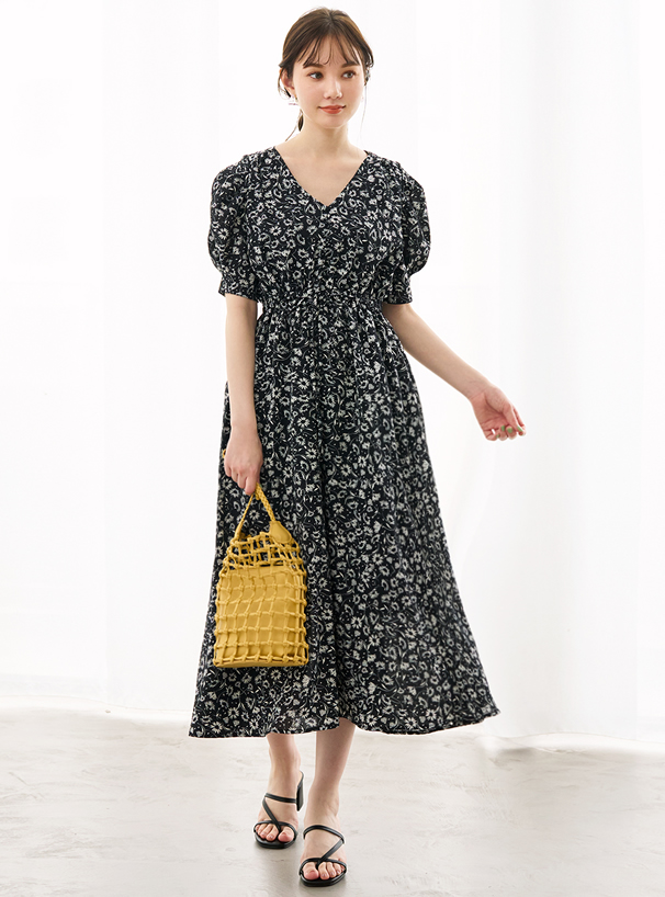 リボンベルト付き花柄ワンピース Al42 レディースファッション通販のグレイル Grl 公式
