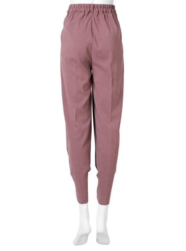 裾2Wayセンタープレスヘムボタンパンツ