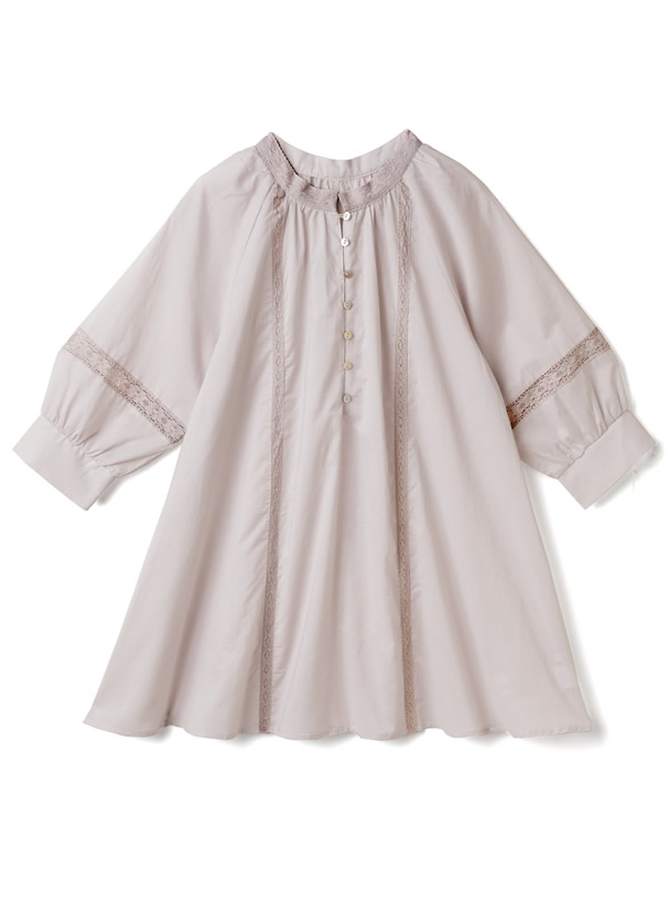 レースギャザーチュニックブラウス An1023 レディースファッション通販のグレイル Grl 公式