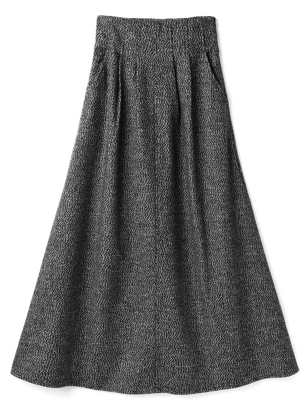 ツイードフレアロングスカート[an1087] | レディースファッション通販