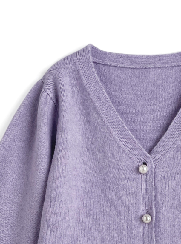 パールニットカーディガン[an1662] | レディースファッション通販の