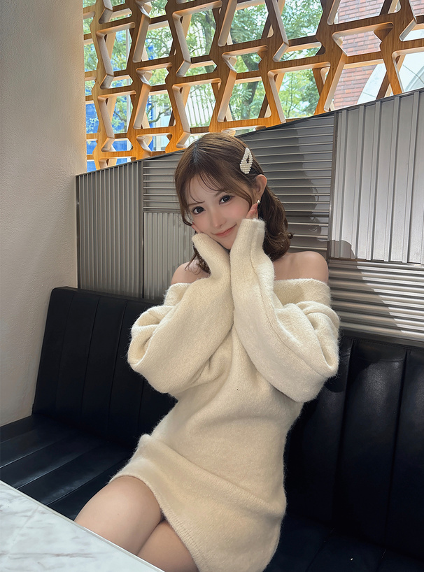 2Wayニットミニワンピース[an1724] | レディースファッション通販の